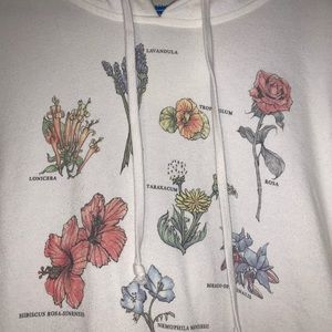 American eagle flower type hoodie